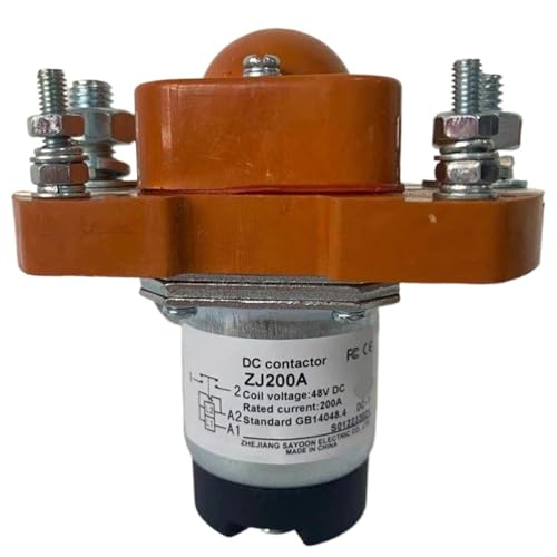 Relais de puissance CC TZJ200A double bobine 36V pour circuit 200A