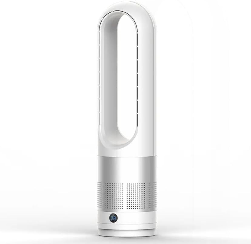 Miniatura 7 de Generic Caram Air Ventilador sin aspas, ventilador de torre de 22 pulgadas con tacto y control remoto, funcionamiento silencioso, 8 velocidades,