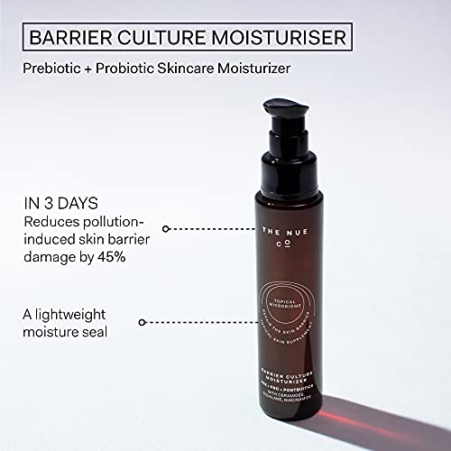 The Nue Co. Barrier Culture Moisturizer,Hydrates Skin, Pre- And Probiotic With Ceramides, Peptides, Niacinamide And Squalane, For All Skin Types, Vegan, Gluten Free, 1.69 Fl Oz #TOP5