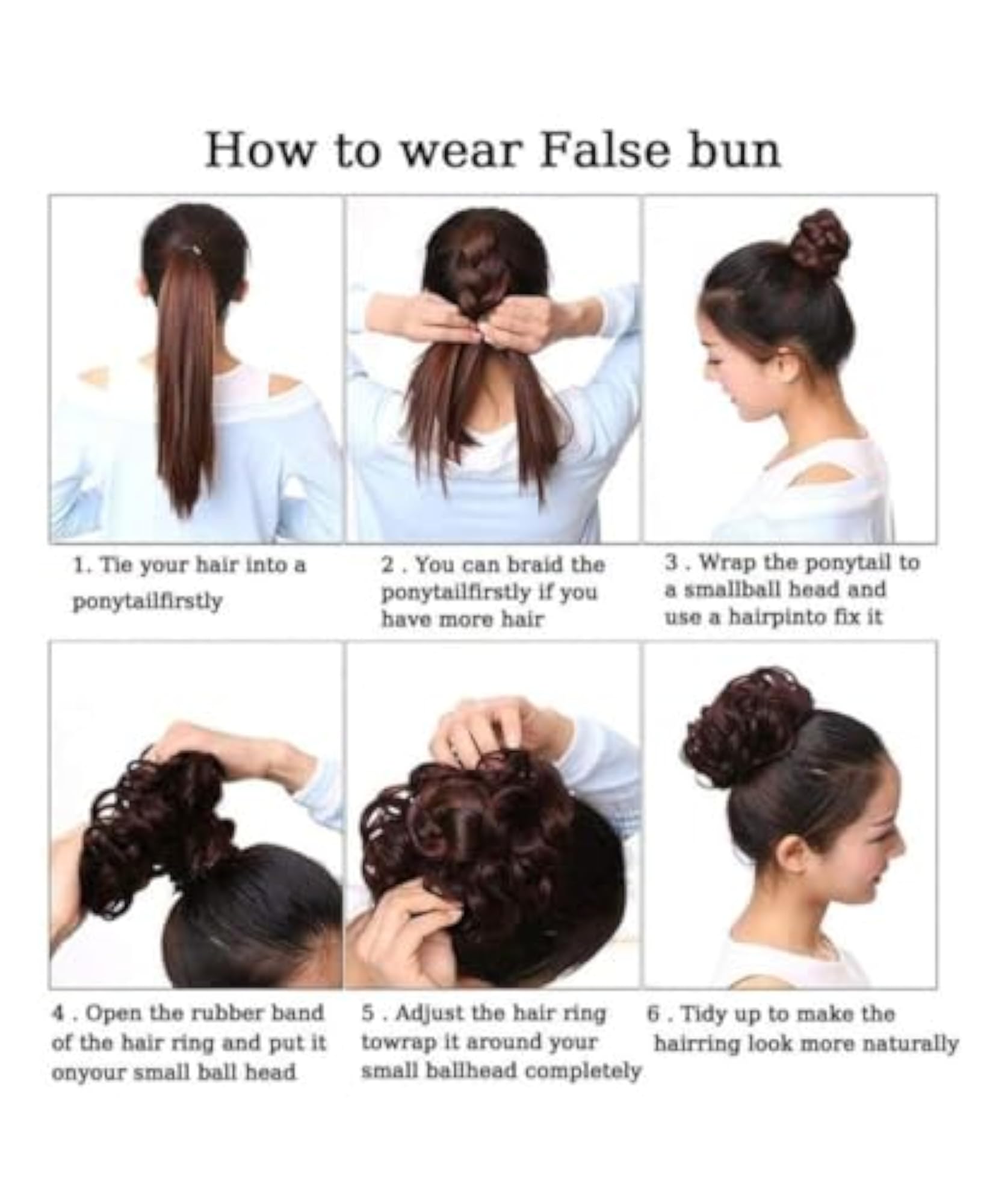 Curly Bun Rafal Juda Hair Extension for Women