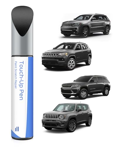 PARTS4EV PAU/LAU Granite Crystal Metallic Touch Up Paint Compatible with Jeep Exact Match Chips and Nicks Touch Up