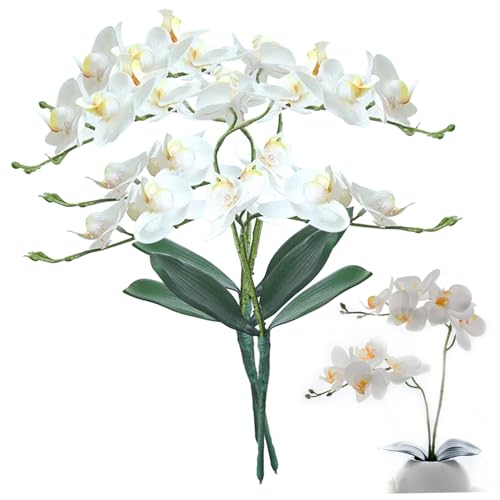 Fausse orchidée décorative haut de gamme fleurs artificielles type 3 - 7