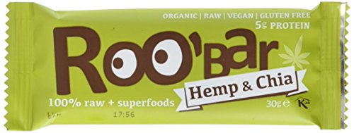 Roobar hemp protein 10 Stück (10x 30g) Cover