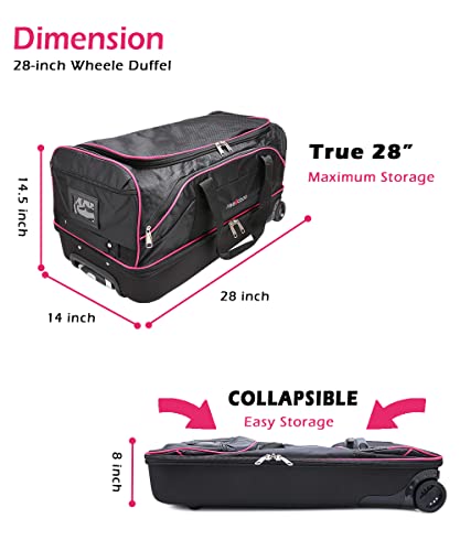 Dance Bag With Garment Rack,Dream Duffle 28