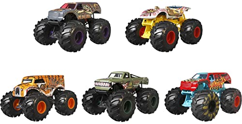 Hot Wheels Monster Trucks Toy Vehicle 1:24 Sortido/modelo aleatório (uma unidade) (Mattel FYJ83)