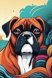  Cuaderno A5 de Perro Bóxer I Libreta de Notas con diseño de Perro Bóxer: Perfecto para tus Notas, Ideas, Apuntes, Esquemas I Regalo Ideal para Niños y Adultos