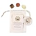 Something Different Wholesale Summer Solstice Crystal Set – Tiger's Eye, Carnelian & Lemon Quartz for Empowerment, Creativity & Clarity – Eco-Friendly Pouch Included