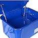 3.5-Gallon Portable Benchtop Parts Washer with 110v Electrical Pump for Automotive, Blue