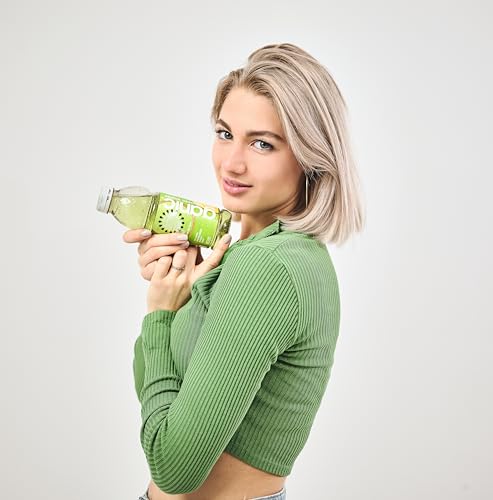 ganic Vitaminwasser Ananas Kiwi – 12 x 0,5 L PET-Flaschen – Vitamin Booster mit exotischem Geschmack – 100 % natürlich, vegan, isotonisch & kalorienarm – ohne Konservierungsstoffe & Allergene