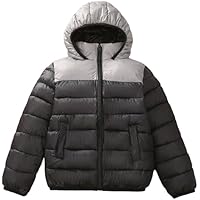 Generisch - Chaqueta de plumón para niños, cálido abrigo de