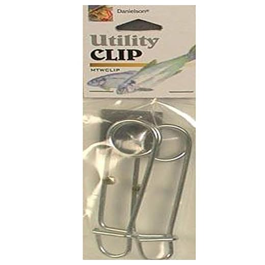 Danielson MTWCLIP Minnow Trap Utility Clip 2-Pk
