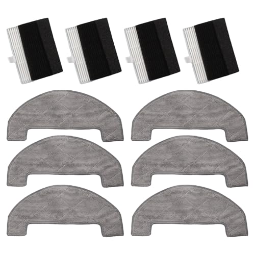 Replacement Filter Set For For Karcher VC 3 Multi-Cyclone Vacuum Cleaner, Includes 4 Dust Container Filters, 4 Special Foams, 2 HEPA Filters and 1 Cleaning Brush, Models 1.198-125.0 and 2.863-238.0