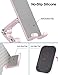 OCYCLONE Phone Stand, Adjustable Height and Angle Foldable Cell Phone Stand Holder for Desk, Taller iPhone Stand Compatible with 4.7