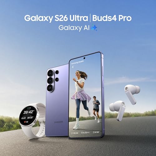 Image of Samsung Galaxy S26 Ultra 5G (Sky Blue, 12GB RAM, 512GB Storage) with Built-in Privacy Display, AI Phone, Photo Assist, Creative Studio, 200MP Camera, 5000mAh Battery and Snapdragon 8 Elite Gen 5