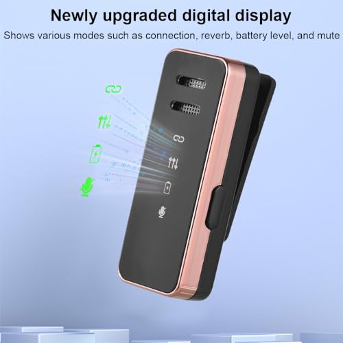 Mini microphone sans fil pour téléphone portable HUIOP micro de revers avec réduction du bruit - 4