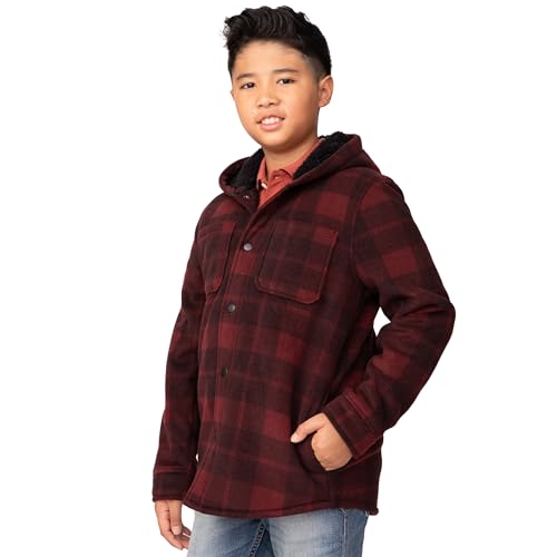 Free Country Boys Fleece Jacket Hoodie Warm Soft Lined Full-Zip Sweatshirt Kids Outwear Hooded Jackets for Boys - Chill Out2
