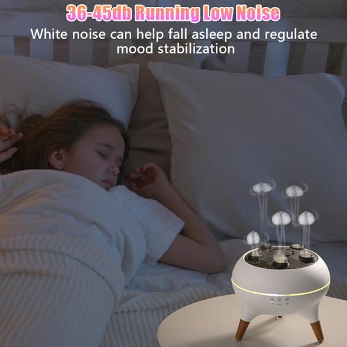 Humidificador Difusor Jellyfish 250ml con Luz LED miniatura 7
