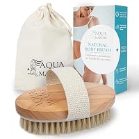 AQUA MARINE Spazzola Corpo a Secco Setole di Cinghiale