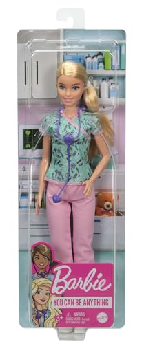Barbie Enfermera con accesorios médicos