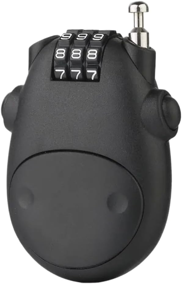 Telescopic Rope Combination Lock Luggage Password Padlock Travel Bag Bicycle Security Digit Anti-Theft Lock(3)