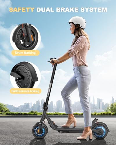 Electric Scooter for Adults, 300W Motor Up to 15.5 MPH, 8.5″