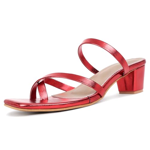 Image of TRASE Block Heel Sandals For Women - Heels For Women - Ladies Stylish Sandal - Heels Sandals For Girls - Comfortable Heels Footwear - Block Heels Sandals For Women