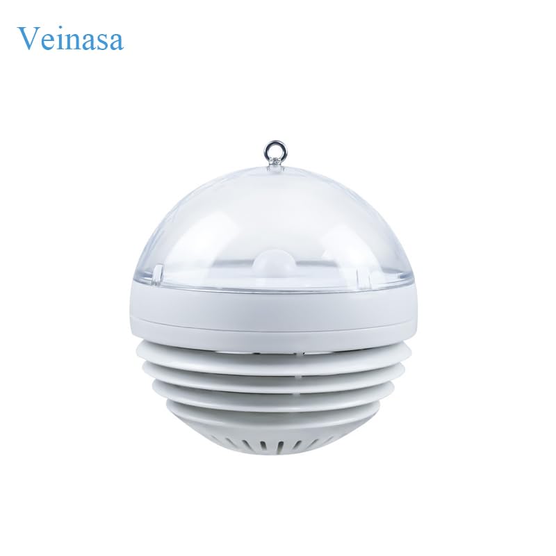 Monitoring of Temperature, Humidity, Light Intensity, and CO2 Concentration Spherical for Meteorological Monitoring