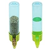 Plástico de alta calidad. Estas aves de corral tazas de bebederos están hechos de material ABS, resistencia al calor, baja resistencia a la temperatura, resistencia química, larga vida de servicio. Material de alta calidad, resistente, protección contra la corrosión, sin fugas, resistente y duradero de usar.