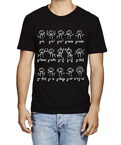 Image of Caseria Men's Cotton Printed T-Shirt -Algebra Zoo Zoo | 100% Cotton | Half Sleeves | Regular Fit | Printed | Round Neck | Graphic T Shirt