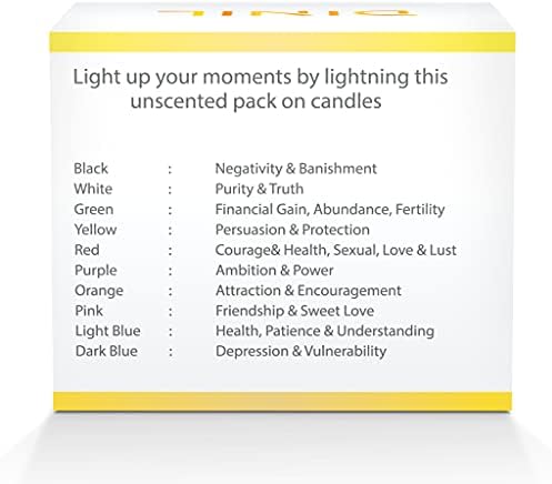 Dinil - Spell & Chime Candles – Premium Mini Taper Candles for Rituals, Prayer, Birthdays, Meditation, Altar, Spells, Chime Candles (100, 10 Assorted Colors)