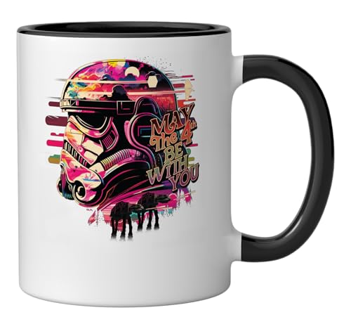 Taza cerámica Star Wars Stormtrooper y AT-AT 11 oz miniatura 2