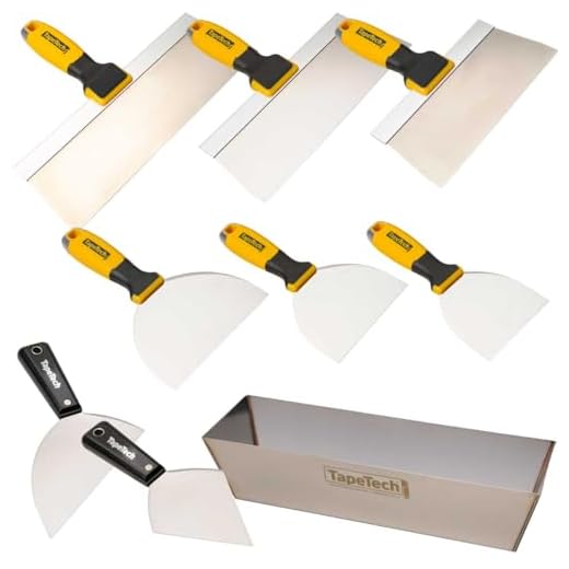 TapeTech Pro SS Hand Tool Set Joint/Taping Knives