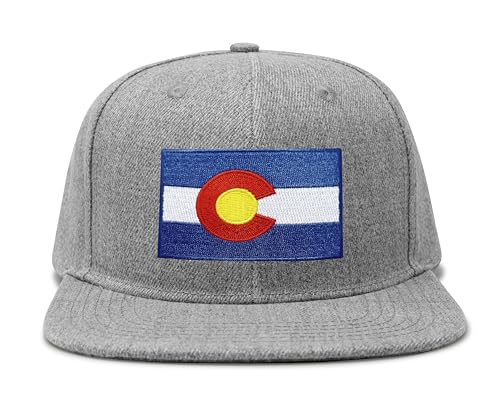 Image of International Tie State Hat for Men and Women, Adjustable Snapback Trucker Baseball Cap with Embroidered Patch