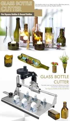 Glass Bottle Cutter Kit for All Shapes