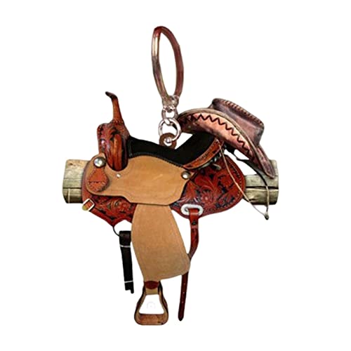 OSRGZRNGR Llavero de vaquero duradero para decoración de bolsos, decoración de bolsos, amantes de los caballos, estilo G, estilo 9, Estilo 2, ^