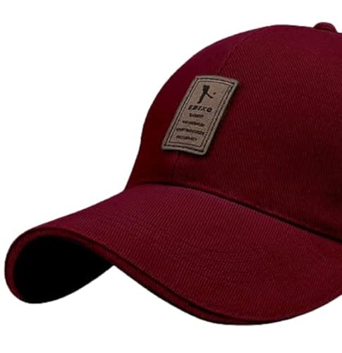 Image of Soft Cotton Adjustable Unisex Cap Quick Drying Sun Hat Protection for Men and Women (Freesize) Cap Pack of 3