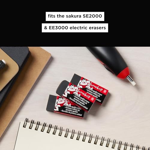 SAKURA SE500P Electric Eraser Refill White 60/Pk