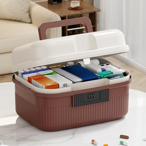 Boîte de sécurité pour médicaments et documents officiels à poignée - 4