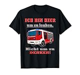 Das Maschinisten Feuerwehr HLF Feuerwehrauto Einsatz Geschenk eignet sich perfekt für Feuerwehrmann & Maschinist beim Üben mit dem HLF. Für Einsatzfahrten mit dem HLF ist der Spruch: Ich bin hier um zu lenken - nicht um zu denken, eine nette Ablenkung.