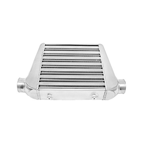Cxracing Universal Front Mount Tube & Fin Intercooler 18"X12"X3" 2.5" Inlet & Outlet #TOP3