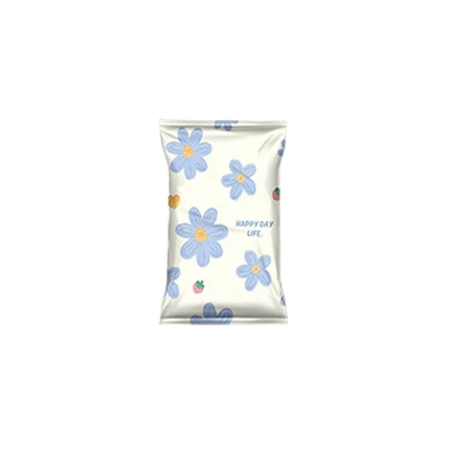 Qauucp L 1 Pc Flora Vacuum Compression Storage Bag