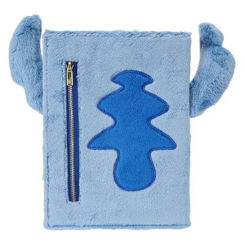 Journal en peluche Disney Stitch Loungefly A5 avec pages lignées