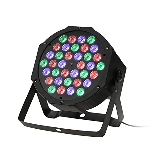 Lumières de scène 36 LED RGBW projecteur plat pour vos soirées à la maison