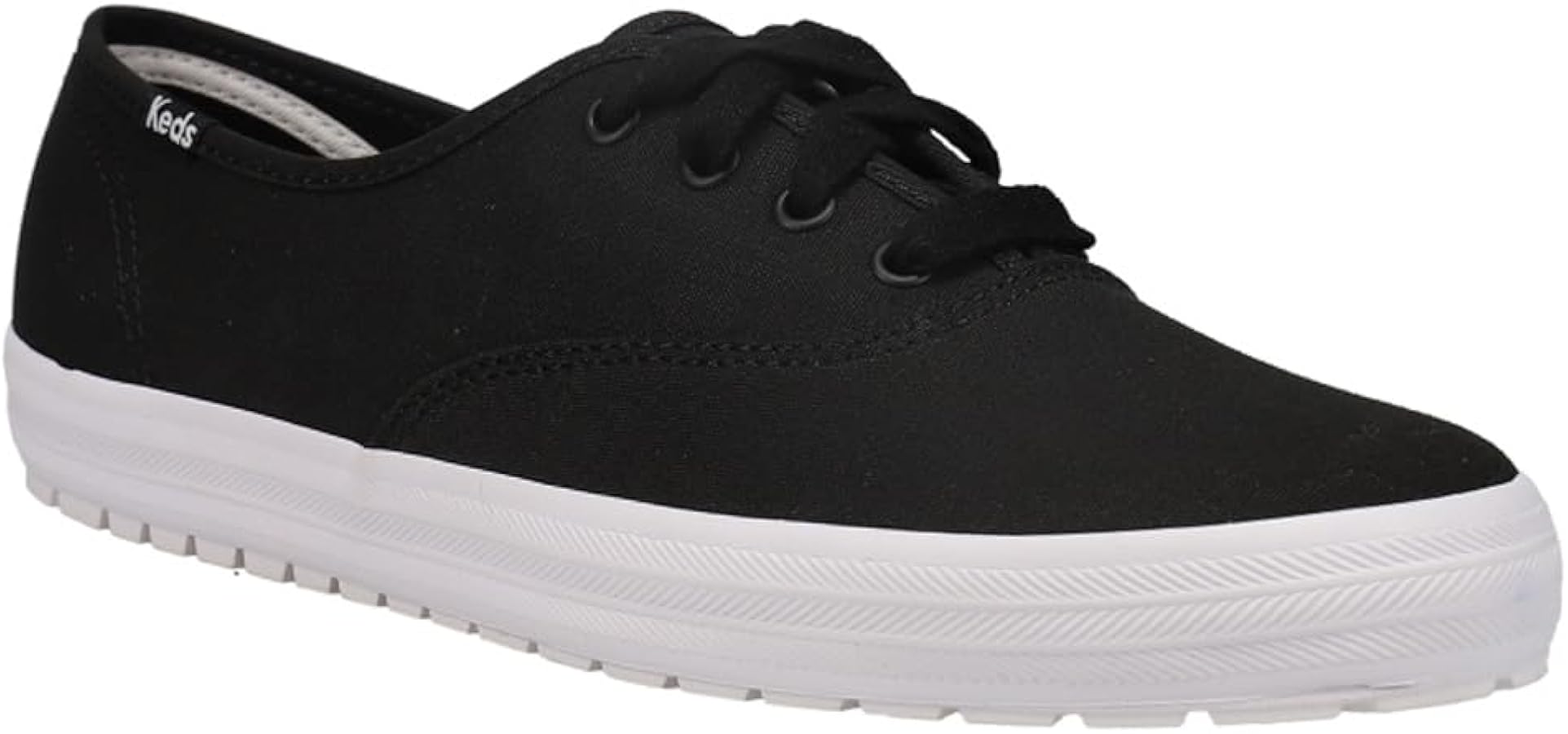 Double Decker Canvas Black WF63480 - Primero Las Chicas – Keds