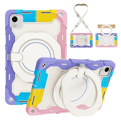 Coque Honor Pad X9a 2025 11,5" rotative 360 rose antichoc