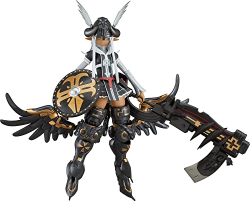 Max Factory Godz Order PLAMAX GO-02 Godwing Celestial Knight Megumi Asmodeus 17cm Model Kit, Black, 6.69 inches