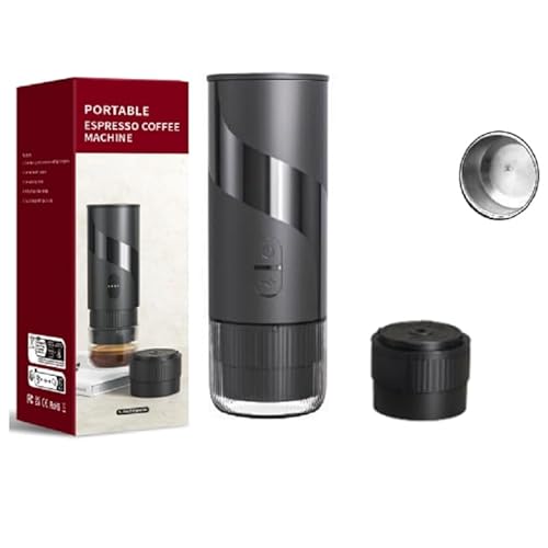 Portable Coffee Maker Espresso Machine – Battery Powered Travel Coffee Maker for Camping