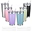Silver, Black, Pink, Green Tea, Maya Blue, Light Purple