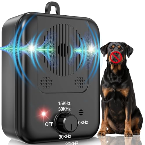 coprisin Anti Barking Devices, Auto Barking Control Devices with 3 Modes, Rechargeable Ultrasonic Dog Barking Deterrent Devices Bark Box, Effective Stop Barking Dog Devices for Indoor & Outdoor Use
