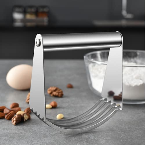 Kddom Stainless Steel Dough Blender Pastry Cutter Flour Mixer Kitchen Handheld Professional Dough Blender #TOP1